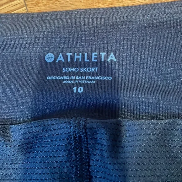 Athleta soho skort size 10 black - Picture 3 of 5